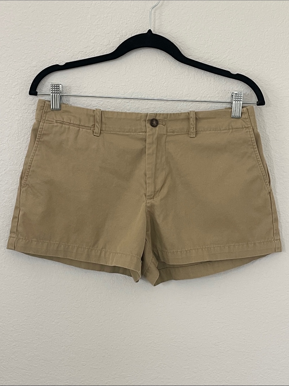 Polo Ralph Lauren Women’s Size 2 Khaki Chino Shorts 100% Cotton 3” Inseam